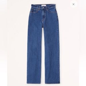 Abercrombie, curve love 90s high waisted. Size 28 long